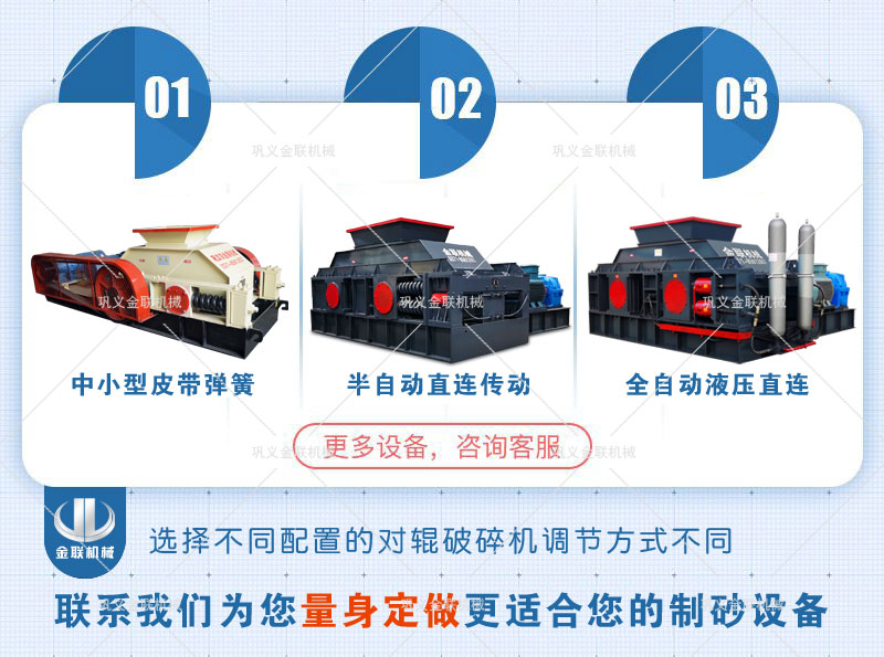 液壓對輥制砂機型號參數(shù)、市場價位多少？